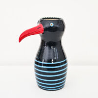 Lincoln Kirby-Bell - Cornish Chough Bird Vase