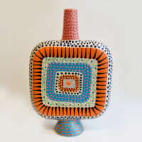 Lincoln Kirby-Bell - Large Patterned Square Vessel