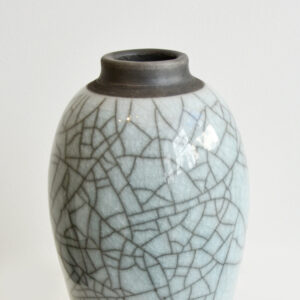 Dan Chapple - Light Turquoise Lidded Jar